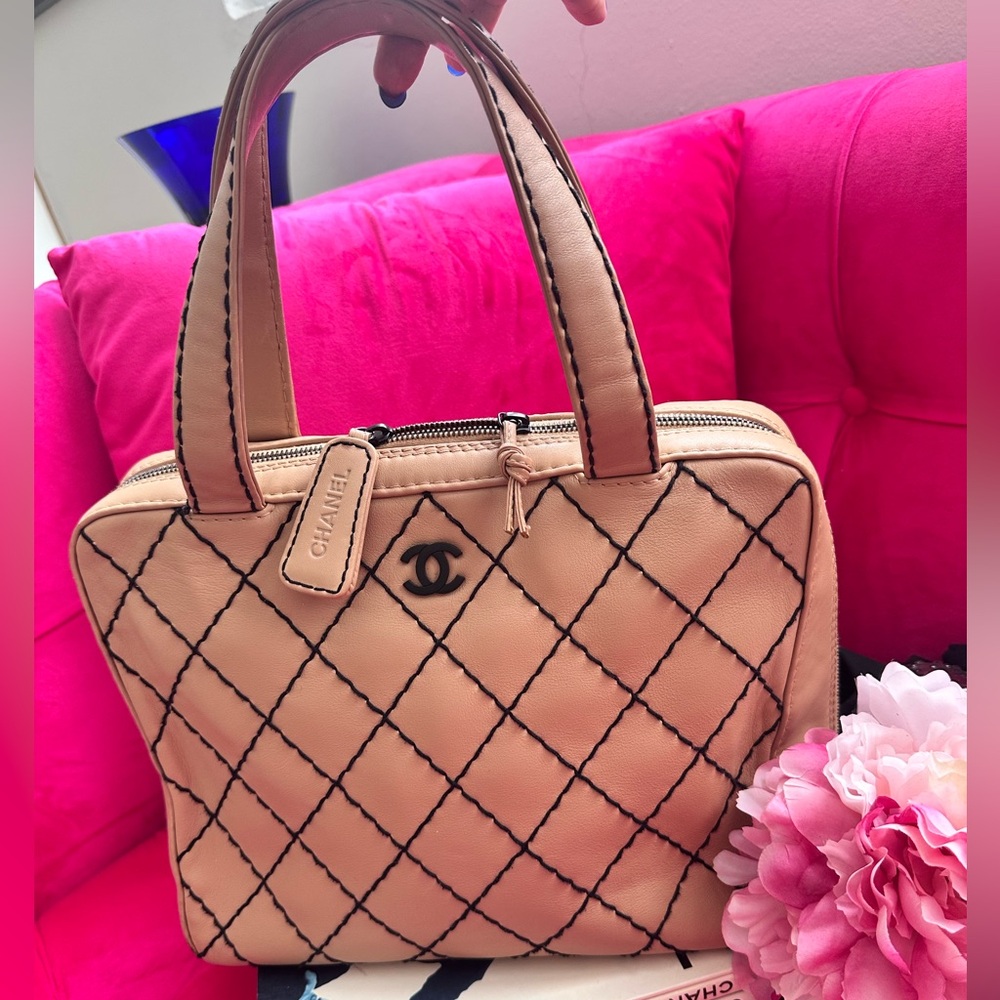 🌹Chanel vintage bowling bag very good condition - Picture 4 of 16